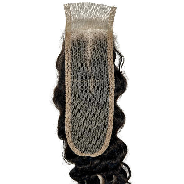 Brazilian Deep Wave Transparent 2"x6" Closure