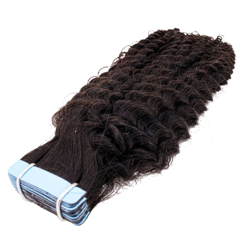 Afro Kinky Curly Tape-In Extensions - Nifty Wigs