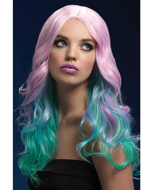 Smiffy The Fever Wig Collection Khloe - Pastel Ombre - Nifty Wigs