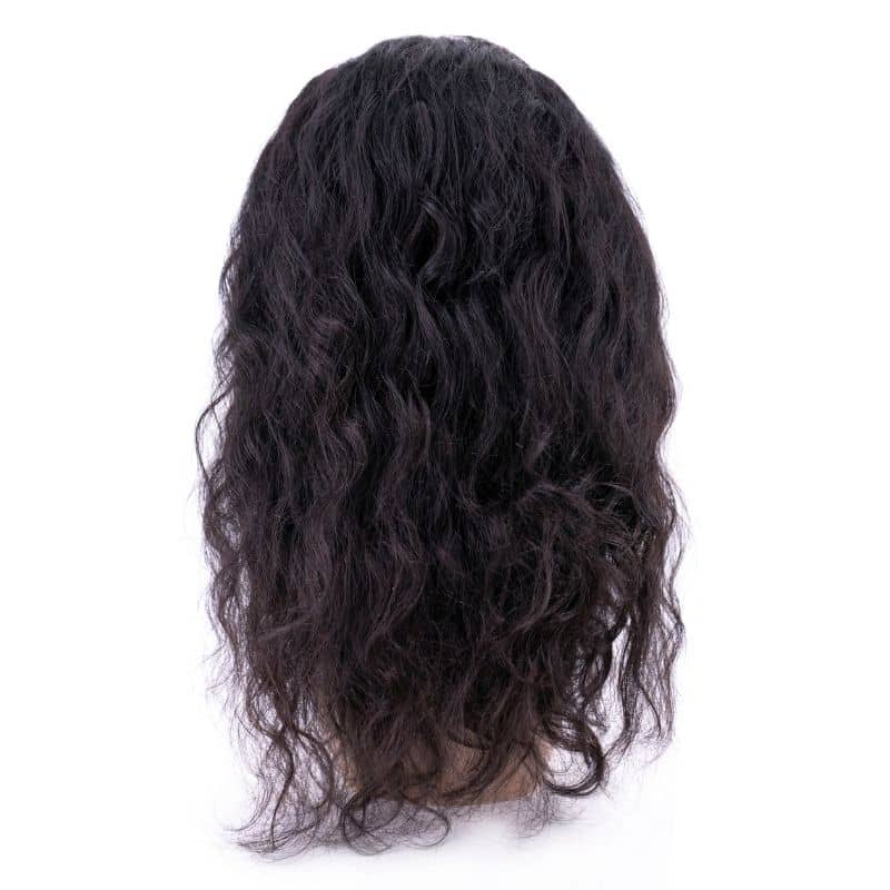 Raw Indian Curly Transparent Lace Front Wig - Nifty Wigs