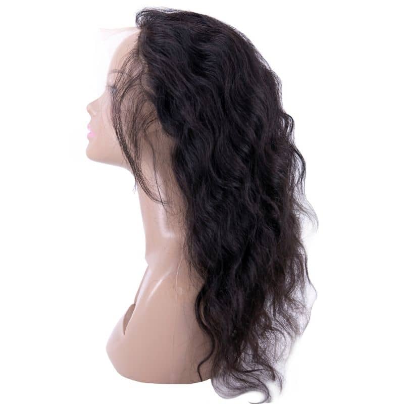 Raw Indian Curly Transparent Lace Front Wig - Nifty Wigs