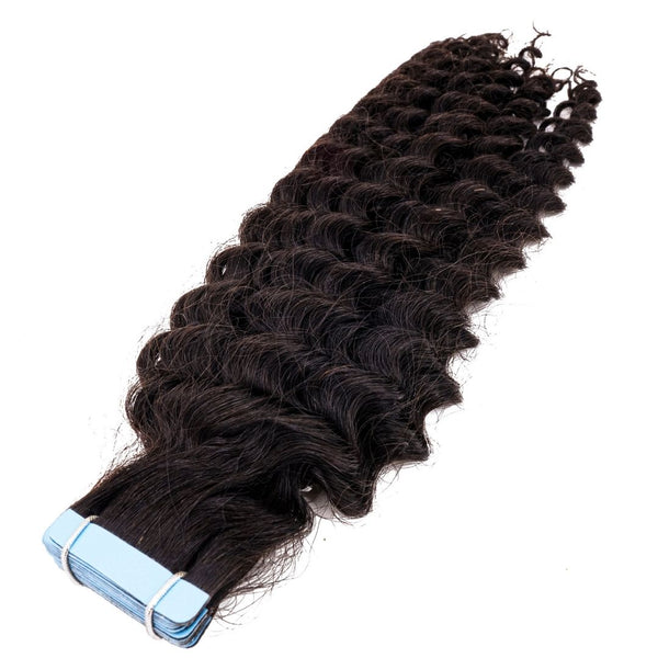 Kinky Curly Tape-In Extensions - Nifty Wigs